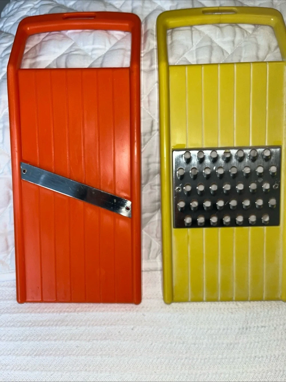 Rubbermaid Yellow Handheld Grater with Stainless Steel Blade
